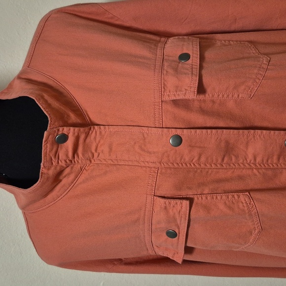 CJ Banks Women's Coral Zip-up Snap-up Jacket Sz 3X Great Condition - Picture 3 of 12